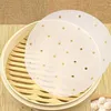 200Pcs Unbleached Air Fryer Liners Bamboo Steamer Silicone Oil Paper Rounds Perfect For 5.3 & 5.8 QT Fryers/Baking/
