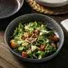 Servies Sets Japans Minimalistisch Servies Keramische Gerechten Creatieve Salade Diepe Schijf Huishoudelijke Online Celebrity Plate.