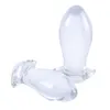 Anal Toys TPE Crystal Round Auchplant Butt Anal Plug High Elasticity Anus Stimulation Tools Unisex Sex Toys For Adults Flirt Tooys 230728