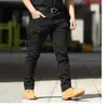 Men's Pants Men Tactical Multi Pocket Waterproof Cargo Elastic Breathable Asual Army Military Long Trousers