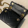 Kurt Geiger bags London Real Sheepskin Leather 5A Chains Cross Body Bag Small Flap Handbag 20cm Black Golden/Silver Chain Messenger Shoulder Bag envelope wallet tote