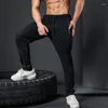 Men's Pants Thin Running Men Fitness Sports Gym Elastic Quick Dry Sweatpants Training Jogging Exercise Slim Trousers Zip Pocket