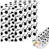 Gift Wrap Football Birthday Party Bags Soccer Theme Plastic Candy Bag Child Loot Kids Favors Supplies Decor