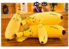 Oreillers en peluche Coussins 42-80cm Banane Oreiller Poupée En Peluche Jouet Fille Câlin Dormir Paresseux Mignon Poupée Cadeau D'anniversaire Pour Enfants Coton Doux Oreiller 230729