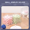 Gift Wrap 4 Pcs Mini Chocolate Square Box Sweets Container Candy Storage Transparent Jewelry Case Ps Small Holder Baby