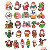 Shoe Parts Accessories Chrismas Decoration Charm For Clog Charms Pins Pvc Buckle Jibitz Drop Delivery Series Randomly