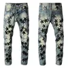 Miri Jeans Heren Designer Jeans Hoge Kwaliteit Mode Dames Luxe Designer Denim Broek Man Joggingbroek Gescheurde Broek megogh CXD2307291