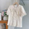 Casual Dresses Short Sleeve Shirt Lolita Style Vintage Dress Brodery Printing JSK Summer Fashion Long For Women