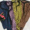Blouses pour femmes RUGOD mode chemises à col en v profond femmes décontracté imprimé léopard à manches longues dame bureau hauts élégant fête Blouse Femme