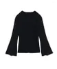 Damestruien Winter Japanse stijl Mode-truien Flare-mouwen Gebreide tops Snoepkleuren All-match Slim Fit Dames