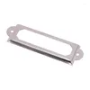 Förvaringspåsar 80 Set Office Library File Drawer Cabinet Card Tag Label Holder Metal Frame (Silver Tone)