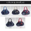 Bolso de noche Vintage rosas flores bolso de hombro mujer Casual bolso chica Denim Messenger tendencia lujo marca Bolsos Bolsos 230729