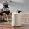 Vattenflaskor 350/600 ml Dropp Kettle Coffee Tea Pot rostfritt stål Guoshals smal pip Lång mun tekanna Handkrukor