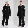 Другие спортивные товары 2023 Зимний лыжный костюм Женщины теплые на открытом воздухе куртка для сноуборда Мужские катания на лыжах на водонепроницаемом капюшоне 230729