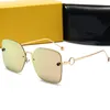 Óculos de sol Cat Eye de luxo, designer de lentes polaroid, óculos masculinos Adumbral sênior, armação de óculos para mulheres, óculos de sol de metal vintage com caixa AJ 0294