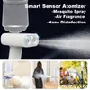 1set Multifonctionnel Smart Sensor Atomiseur Nano Pulvérisateur Désinfectant Sans Fil Électrique Fogger Machine Désinfection Pour Voiture École Maison Hôtel Humidificateur