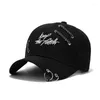 Ball Caps Keep The Faith Man Woman Baseball Cap Hip Hop Ring Chain Dad Hat Cool Fashion Cycling Dancing Cotton Sun Summer