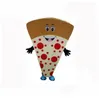 الأداء الأداء Pizza Mascot Costumes Cartoon Character Guit Suit Xmas Outdoor Partn