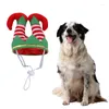 Dog Apparel Y5LE Funny Striped Clown Hats For Cats Shape Pet Supplies Fashion