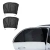 Pare-soleil de voiture 2 pièces 50x110 cm maille rideaux pare-soleil porte côté fenêtre couverture UV Protection bouclier Auto accessoires Interior283O