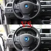 Kolor Stylizacja Stylizacji Dekoracja pierścienia kierownicy Korek Korek do BMW M3 M5 E36 E46 E60 E90 E92 X1 F48 x3 x5 x6276b