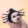 Abbigliamento per cani Multi Antenna Cappello per animali domestici Testa a forma di formica Usura Cosplay Divertente Halloween Accessori per gatti Mostro Insetto Morbido berretto invernale per cani