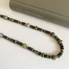 Chaînes faites à la main pierre naturelle Unakite Labradorite Agate perles collier pour femmes vacances d'été bijoux Design Unique goutte