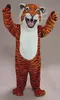 Halloween haute qualité ORANGE TIGER mascotte Costume dessin animé déguisement expédition rapide taille adulte