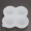 Hole Ice Hockey Silicone Cube 4 Round Four Consecutive Durable Portable