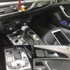 För Audi A6 C7 2012-2018 Självhäftande bilklistermärken 3D 5D Kolfiber Vinylbil klistermärken och dekaler bilstyling accessoarer224h