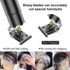 Tondeuse à cheveux professionnelle filaire sans fil peut être à zéro pour les hommes tondeuse électrique barbe Rechargeable Cutter 230728