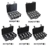 Watch Boxes Cases 615 Grid ABS Plastic Watch Box Safety Equipment Case Portable Dry Tool Box Impact Resistant Case With Foam For Watches Stor 230728