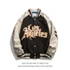 Damenjacken Patchwork Frühling Herbst Stickerei Baseballjacke Damenmantel Herren Paar Bomber Unisex Boyfriend Style Varsity Hiphop Street 230728