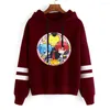 Erkek Hoodies Sonbahar ve Kış UNISEX HARAJUKU ANIME SURSION SINIF BASKI BASKI SÜRESİ SICAK MODA KÜÇÜKLER