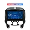 Автомобильный радио GPS Video Multimedia Player для Mazda 2 2007-2014 Android 10 Head Bind Support WiFi Bluetooth262J