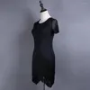 Sahne Giyim Göbek Dans Elbisesi Uygulama Giysileri Moda Doğu Performans Seksi Siyah Kostüm Karnaval Kostümler Kadın