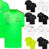 2022-2023 Formula 1 Team T-shirt F1 Racing T-shirts Short Sleeves Summer Men Women Pus Size Polo Shirt T-shirt Extreme Sports Jers264Q