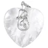 Pendentif colliers amour coeur forme cristal pierre guérison Reiki pierres précieuses breloques pour la fabrication de bijoux collier à faire soi-même accessoires