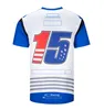 2023 New Summer Racing Sportswear Short Sleeve T-shirt Team Fans Half Sleeve T-shirt Memorial