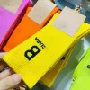 Designer Mens Womens Socks 8 Colours BB Sports Four Sease Letter Druku