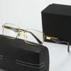 Designer Mercedes-Benz top sunglasses Z58 business small square men's plate leg optical glasses