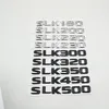 Emblema de tapa de maletero trasero, número de letra para Mercedes Benz R170 R171 R172 SLK32 SLK63 SLK55 SLK200 SLK220 SLK230 SLK250 SLK260298i