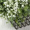 Decorative Flowers Babysbreath & Eucalyptus Leaf Artificial Fake Plants Bouquet For Wedding Party Events Home Table Decoration Supplies