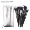 Outils de maquillage FOCALLURE 6 10 Pcs Doux Fluffy Brushes Set pour Cosmétiques Fondation Blush Poudre Fard À Paupières Mélange Brosse Beauté 230728