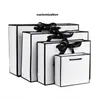 Emballage cadeau 56 boîtes à bonbons européennes Bowknot Favor Sweet Golden Hand Packaging Bag Baby Shower Wedding