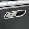 コピロットグローブボックスフレームデコレーションデカールアウディQ5 2018年度2019年度のレアススタンレススチールインテリアアクセサリー242Sの車のスタイリング
