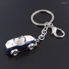 Keychains German Vintage Cars Multi-color Drip Glue Creative Open-top Keychain High-end Personality Exquisite Appearance Color Retention