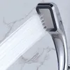 Soffione doccia pressurizzato a mano quadrato di alta qualità a 300 fori Accessori per il bagno a risparmio idrico