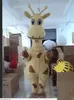 Yellow Giraffe Mascot Costumes Cartoon Character Outfit Suit Xmas Outdoor Party Outfit Adult Size Promotional Advertising Clothings