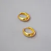 Hoop Ohrringe Gold Farbe Für Frauen 14/15/17mm Ohrring Manschette Pendientes Retro Schmuck Zubehör Party Geschenke Großhandel